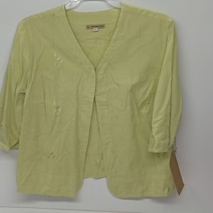 NU Construction Ladies 1 Button Top Cover  Up S/L